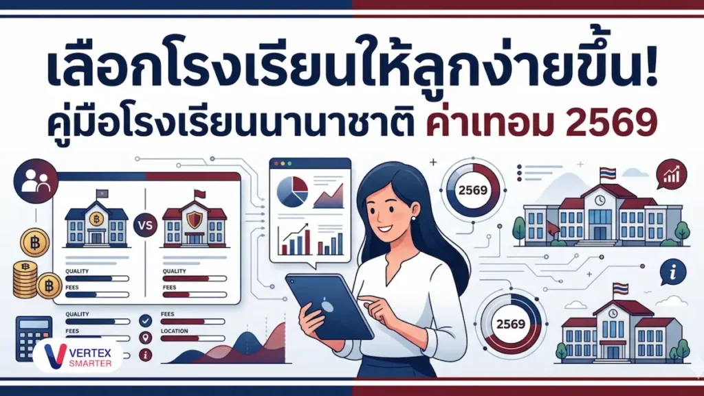 เลือกโรงเรียนให้ลูกง่ายขึ้น! คู่มือโรงเรียนนานาชาติ ค่าเทอม 2569 | EP vs Inter